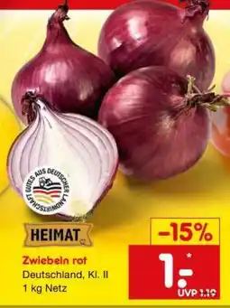 Netto Marken-Discount Zwiebeln rot Angebot