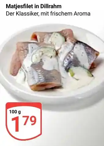 Globus Matjesfilet in Dillrahm Angebot