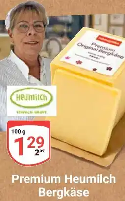 Globus Premium Heumilch Bergkäse Angebot