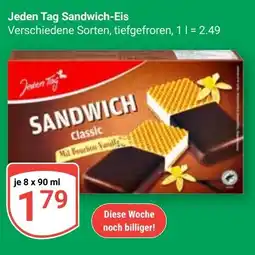 Globus Jeden Tag Sandwich-Eis Angebot