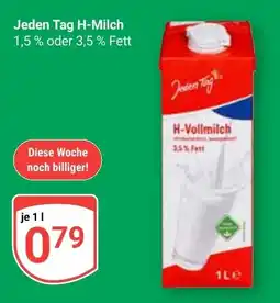 Globus Jeden Tag H-Milch Angebot