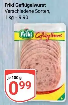 Globus Friki Geflügelwurst Angebot