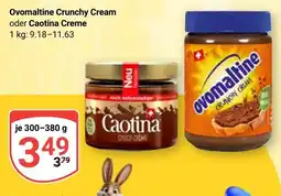 Globus Ovomaltine Crunchy Cream oder Caotina Creme Angebot