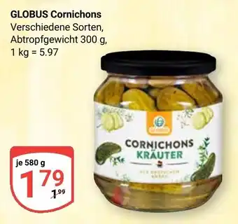 Globus GLOBUS Cornichons Angebot