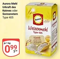 Globus Aurora Mehl Urkraft des Keimes oder Sonnenstern Type 405 Angebot