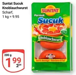 Globus Suntat Sucuk Knoblauchwurst Angebot