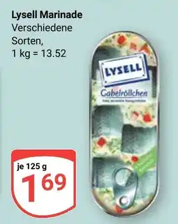Globus Lysell Marinade Angebot
