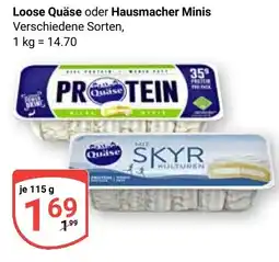 Globus Loose Quäse oder Hausmacher Minis Angebot