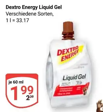 Globus Dextro Energy Liquid Gel Angebot
