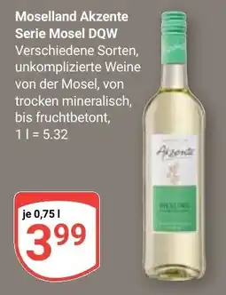 Globus Moselland Akzente Serie Mosel DQW Angebot