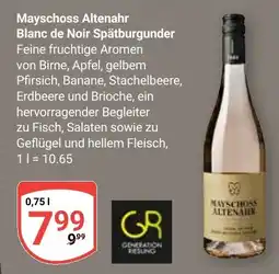 Globus Mayschoss Altenahr Blanc de Noir Spätburgunder Angebot