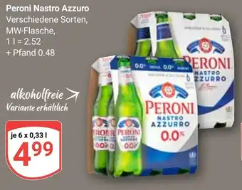 Globus Peroni Nastro Azzuro Angebot