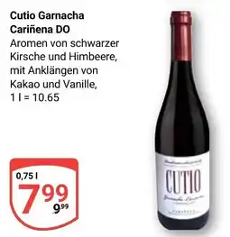 Globus Cutio Garnacha Cariñena DO Angebot
