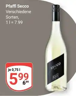 Globus Pfaffl Secco Angebot