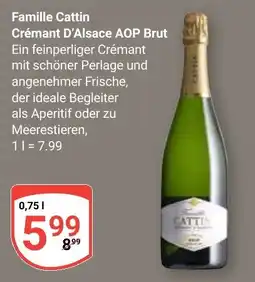 Globus Famille Cattin Crémant D'Alsace AOP Brut Angebot