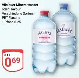 Globus Vöslauer Mineralwasser oder Flavour Angebot