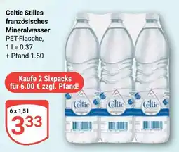 Globus Celtic Stilles französisches Mineralwasser Angebot