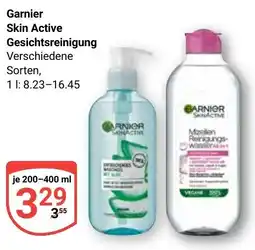 Globus Garnier Skin Active Gesichtsreinigung Angebot
