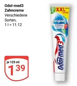 Globus Odol-med3 Zahncreme Angebot