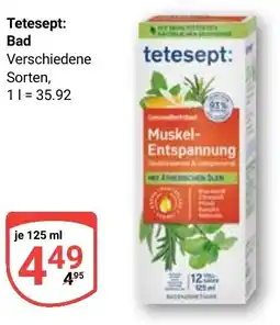 Globus Tetesept: Bad Angebot