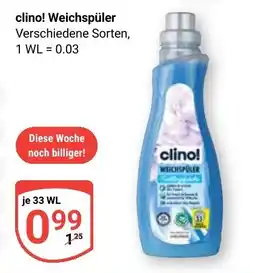 Globus clino! Weichspüler Angebot
