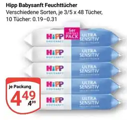 Globus Hipp Babysanft Feuchttücher Angebot