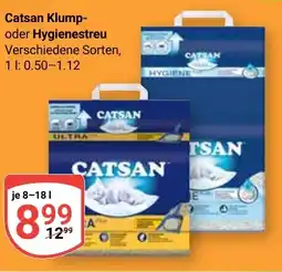 Globus Catsan Klump oder Hygienestreu Angebot