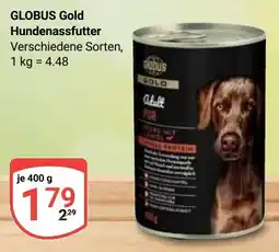 Globus GLOBUS Gold Hundenassfutter Angebot