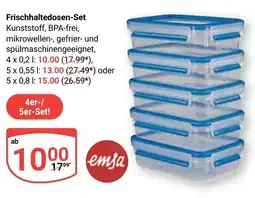 Globus emsa Frischhaltedosen-Set Angebot