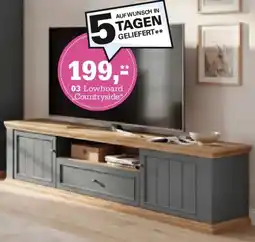 Höffner Lowboard Countryside Angebot