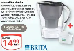 Globus BRITA Wasserfilter Marella Angebot