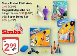 Globus Simba Space Rocket Pfeifrakete Angebot