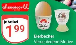Globus Sheepworld Eierbecher Angebot
