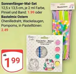 Globus Sonnenfänger Mal-Set oder Bastelmix Ostern Angebot