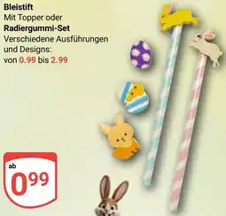 Globus Bleistift oder Radiergummi-Set Angebot