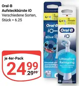 Globus Oral-B Aufsteckbürste iO Angebot