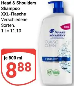 Globus Head & Shoulders Shampoo XXL-Flasche Angebot