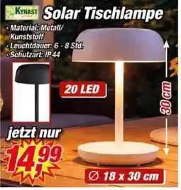 Posten Börse KYMAST Solar Tischlampe Angebot