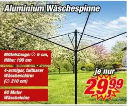 Posten Börse Aluminium Wäschespinne Angebot