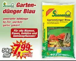 Posten Börse Sonnenhof Gartendünger Blau Angebot