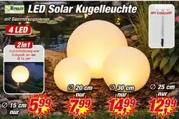Posten Börse KYNAST LED Solar Kugelleuchte Angebot