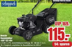 B1 Discount Baumarkt Scheppach Benzin Rasenmäher LMT 132-40 Angebot