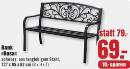 B1 Discount Baumarkt Bank Rosa Angebot