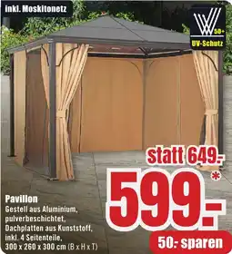B1 Discount Baumarkt Pavillon Angebot