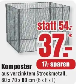 B1 Discount Baumarkt Komposter Angebot