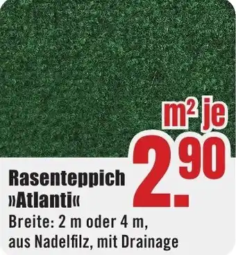 B1 Discount Baumarkt Rasenteppich Atlanti Angebot