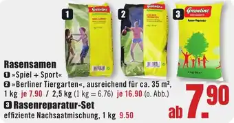 B1 Discount Baumarkt Rasensamen Angebot