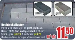 B1 Discount Baumarkt Rechteckpflaster Angebot
