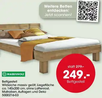 Möbel Martin Bettgestell Angebot