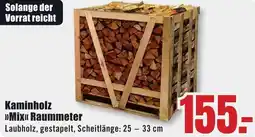 B1 Discount Baumarkt Kaminholz Mix Raummeter Angebot